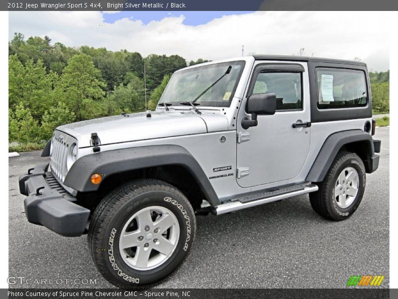  2012 Wrangler Sport S 4x4 Bright Silver Metallic
