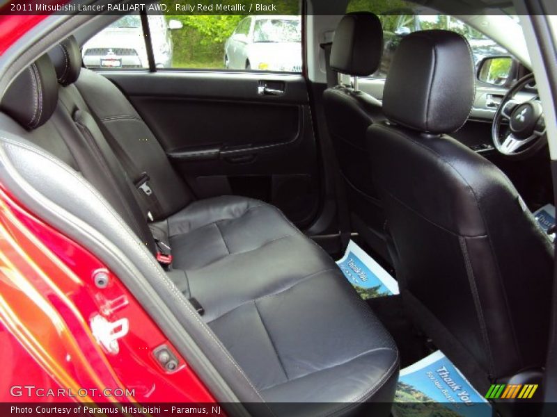 Rear Seat of 2011 Lancer RALLIART AWD