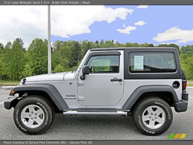  2012 Wrangler Sport S 4x4 Bright Silver Metallic