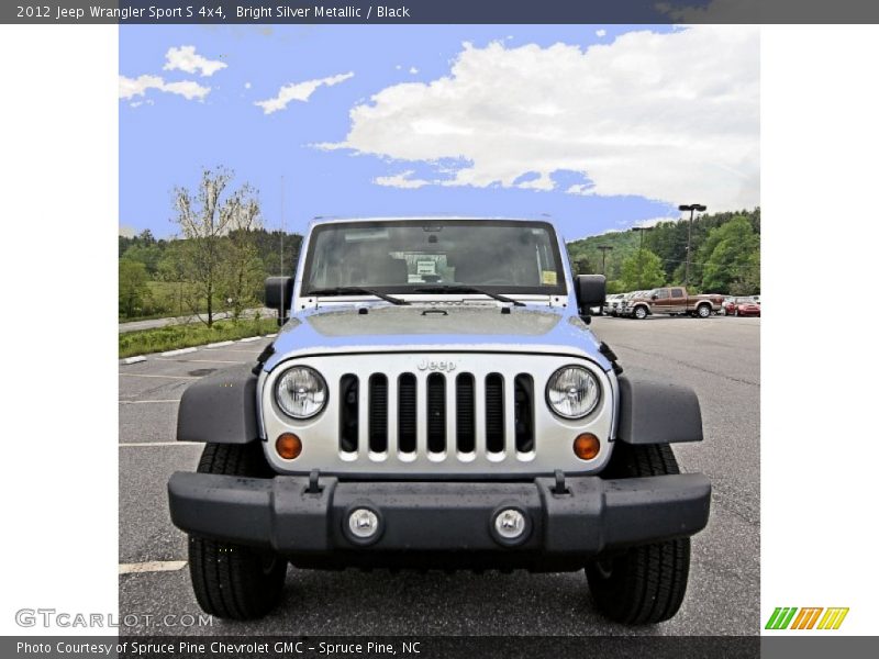 Bright Silver Metallic / Black 2012 Jeep Wrangler Sport S 4x4