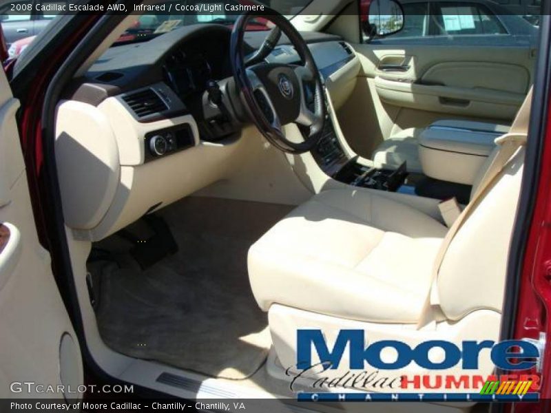 Infrared / Cocoa/Light Cashmere 2008 Cadillac Escalade AWD