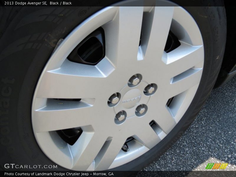 Black / Black 2013 Dodge Avenger SE