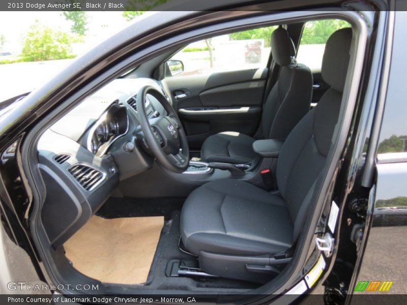 Black / Black 2013 Dodge Avenger SE