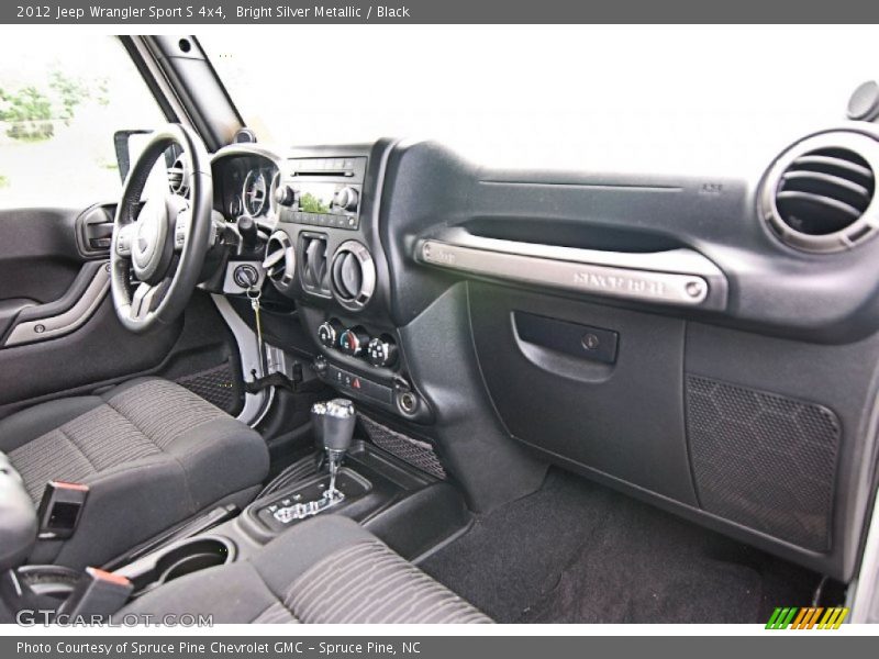 Dashboard of 2012 Wrangler Sport S 4x4