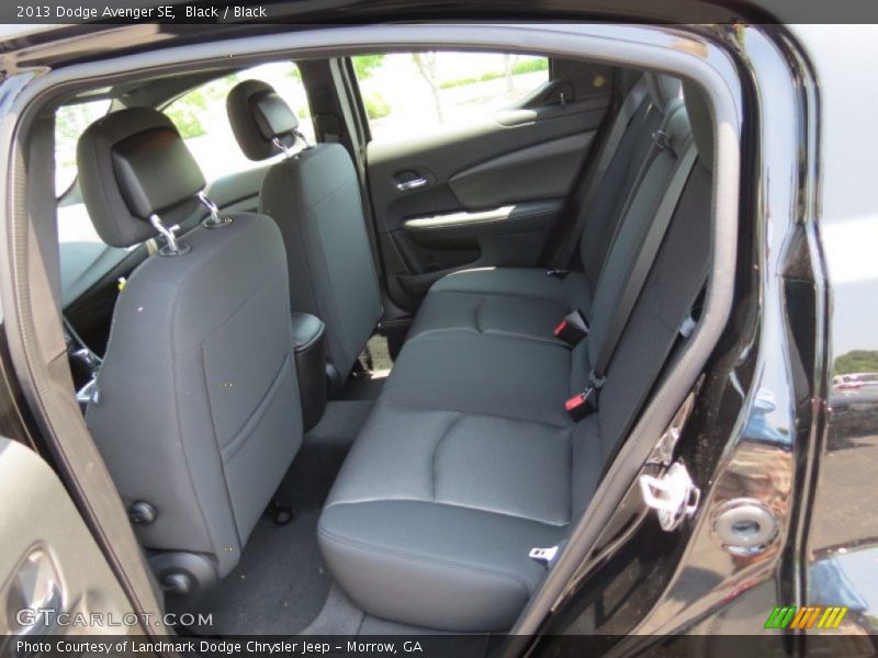 Black / Black 2013 Dodge Avenger SE