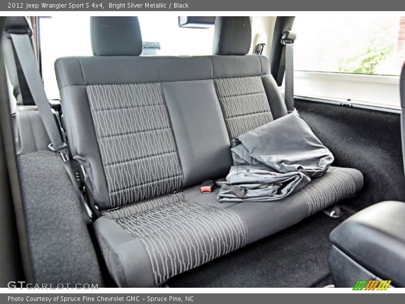Bright Silver Metallic / Black 2012 Jeep Wrangler Sport S 4x4