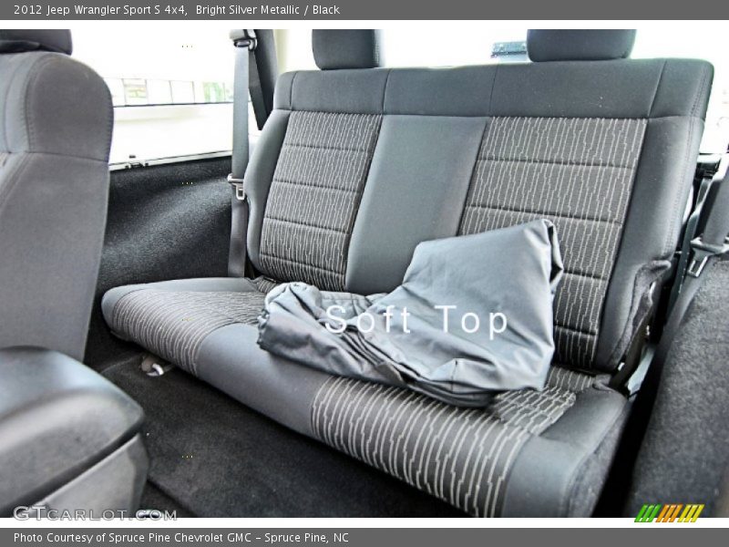 Bright Silver Metallic / Black 2012 Jeep Wrangler Sport S 4x4