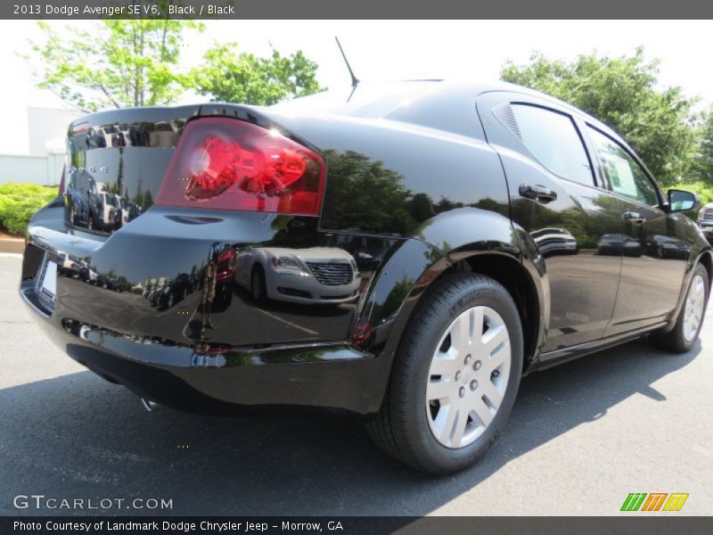 Black / Black 2013 Dodge Avenger SE V6
