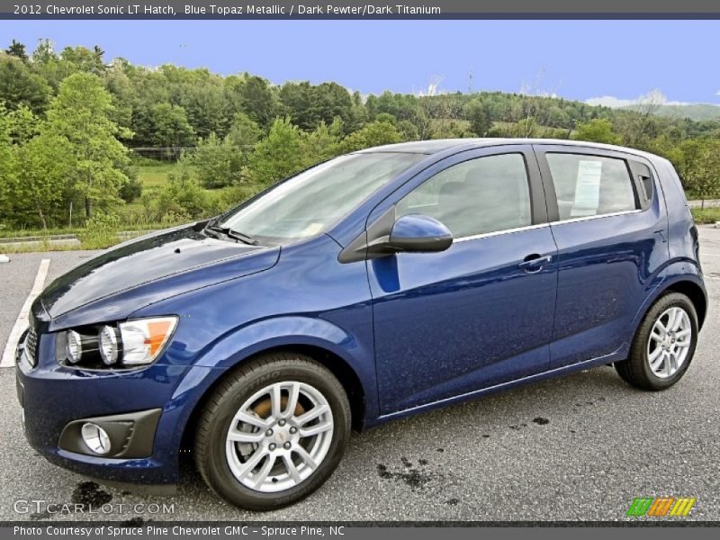  2012 Sonic LT Hatch Blue Topaz Metallic