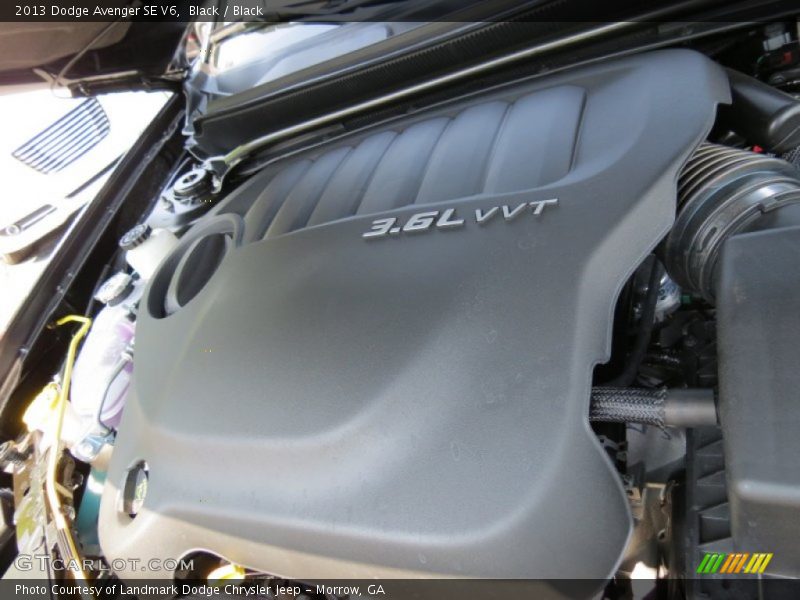 Black / Black 2013 Dodge Avenger SE V6