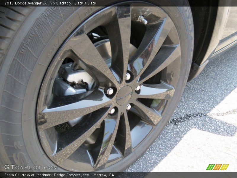 Black / Black 2013 Dodge Avenger SXT V6 Blacktop