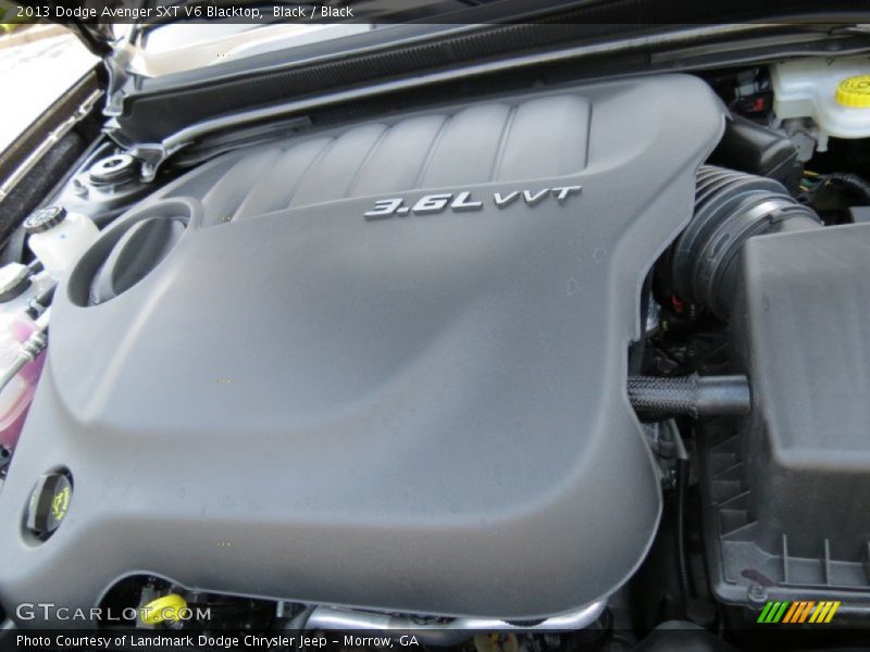 Black / Black 2013 Dodge Avenger SXT V6 Blacktop