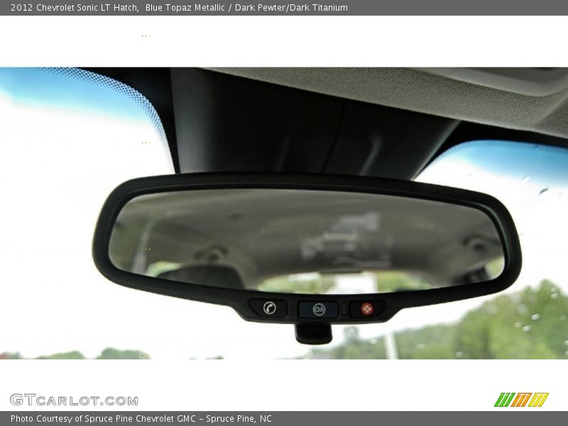 Blue Topaz Metallic / Dark Pewter/Dark Titanium 2012 Chevrolet Sonic LT Hatch
