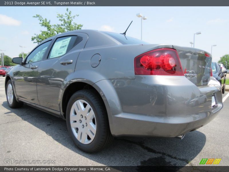 Tungsten Metallic / Black 2013 Dodge Avenger SE V6