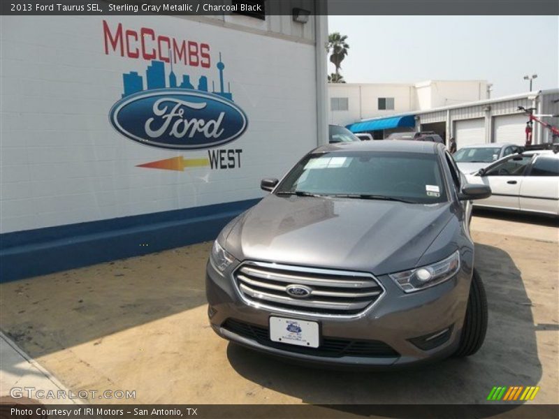 Sterling Gray Metallic / Charcoal Black 2013 Ford Taurus SEL
