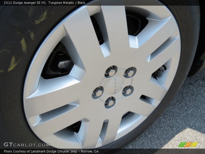 Tungsten Metallic / Black 2013 Dodge Avenger SE V6