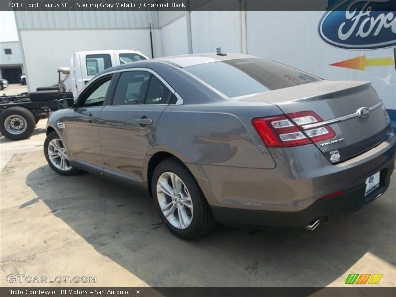 Sterling Gray Metallic / Charcoal Black 2013 Ford Taurus SEL