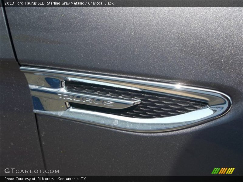 Sterling Gray Metallic / Charcoal Black 2013 Ford Taurus SEL