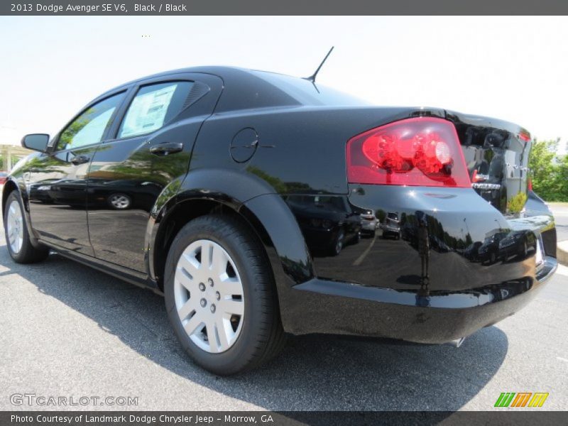 Black / Black 2013 Dodge Avenger SE V6