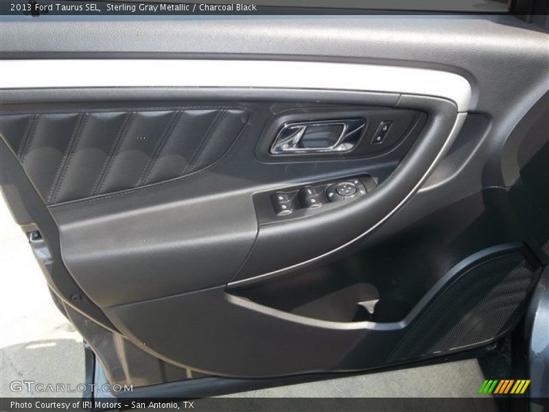 Sterling Gray Metallic / Charcoal Black 2013 Ford Taurus SEL