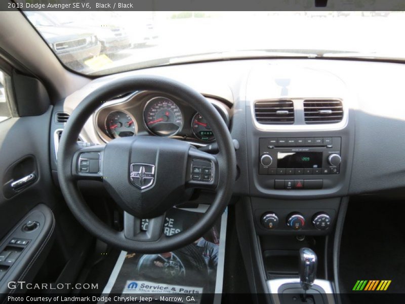 Black / Black 2013 Dodge Avenger SE V6