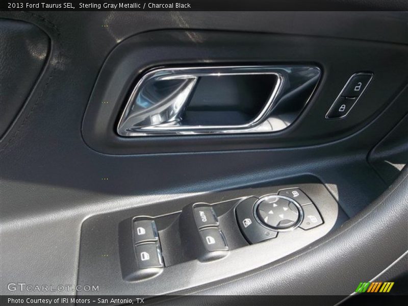 Sterling Gray Metallic / Charcoal Black 2013 Ford Taurus SEL