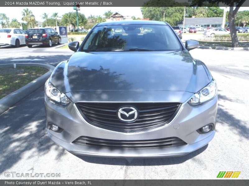 Liquid Siver Metallic / Black 2014 Mazda MAZDA6 Touring