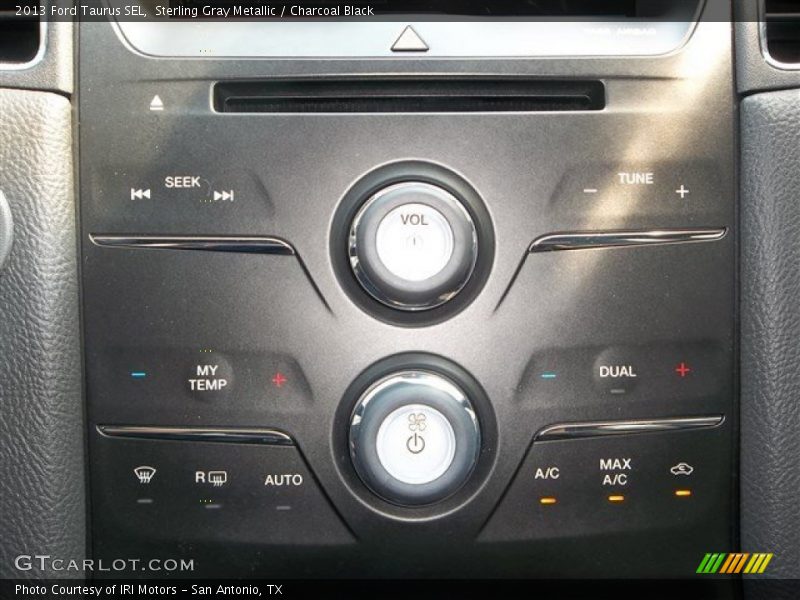 Sterling Gray Metallic / Charcoal Black 2013 Ford Taurus SEL