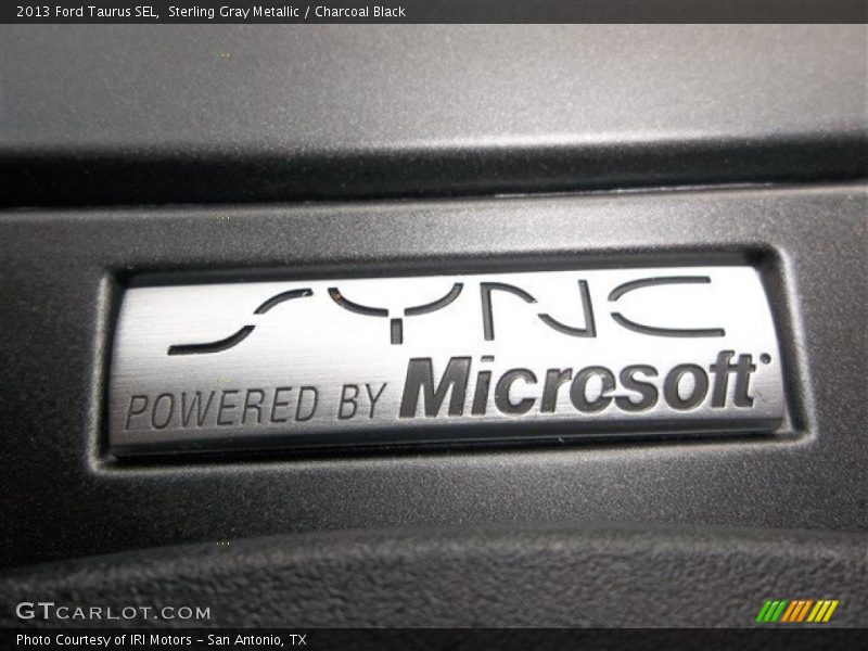 Sterling Gray Metallic / Charcoal Black 2013 Ford Taurus SEL