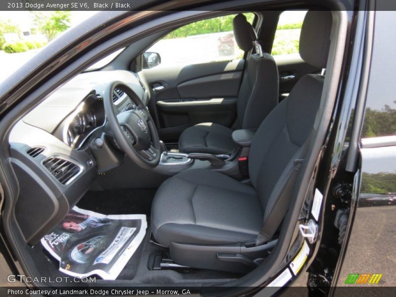 Black / Black 2013 Dodge Avenger SE V6