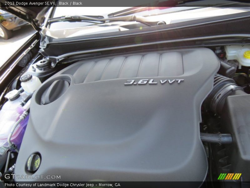 Black / Black 2013 Dodge Avenger SE V6