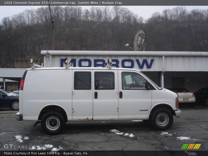 Summit White / Medium Gray 1999 Chevrolet Express 3500 Commercial Van