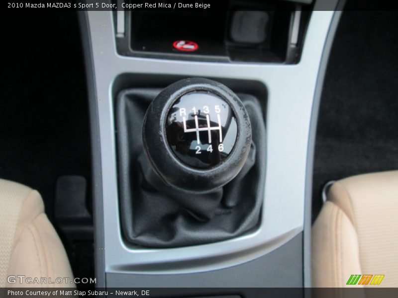  2010 MAZDA3 s Sport 5 Door 6 Speed Manual Shifter