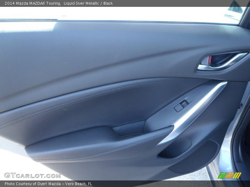 Liquid Siver Metallic / Black 2014 Mazda MAZDA6 Touring