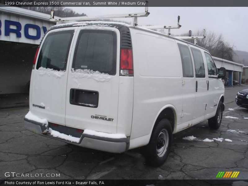 Summit White / Medium Gray 1999 Chevrolet Express 3500 Commercial Van