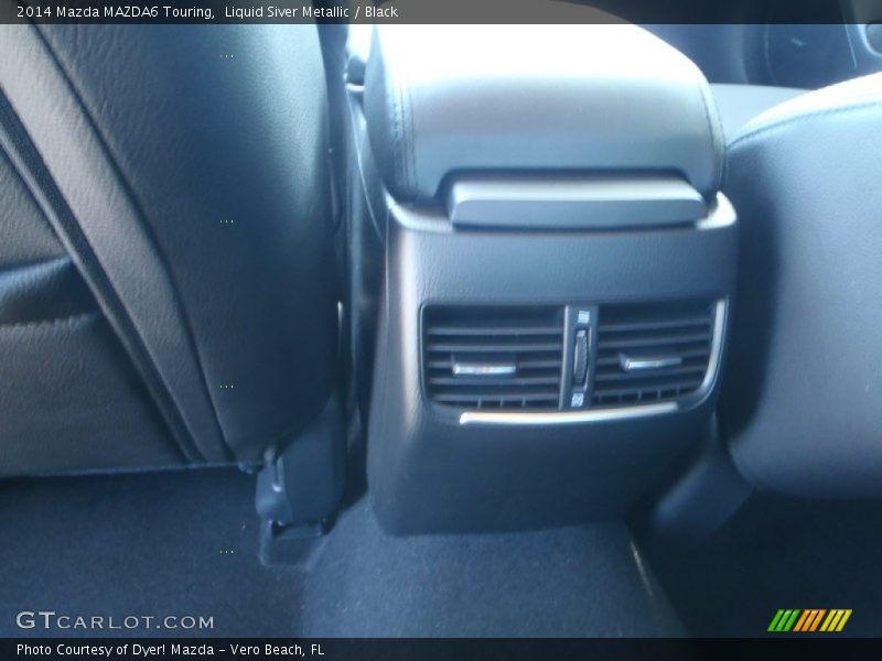 Liquid Siver Metallic / Black 2014 Mazda MAZDA6 Touring