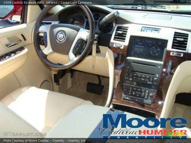 Infrared / Cocoa/Light Cashmere 2008 Cadillac Escalade AWD