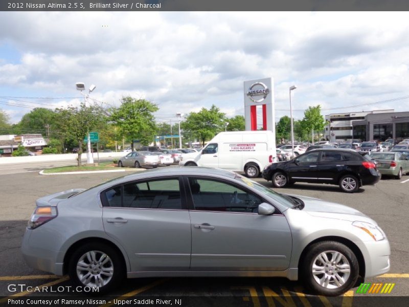 Brilliant Silver / Charcoal 2012 Nissan Altima 2.5 S