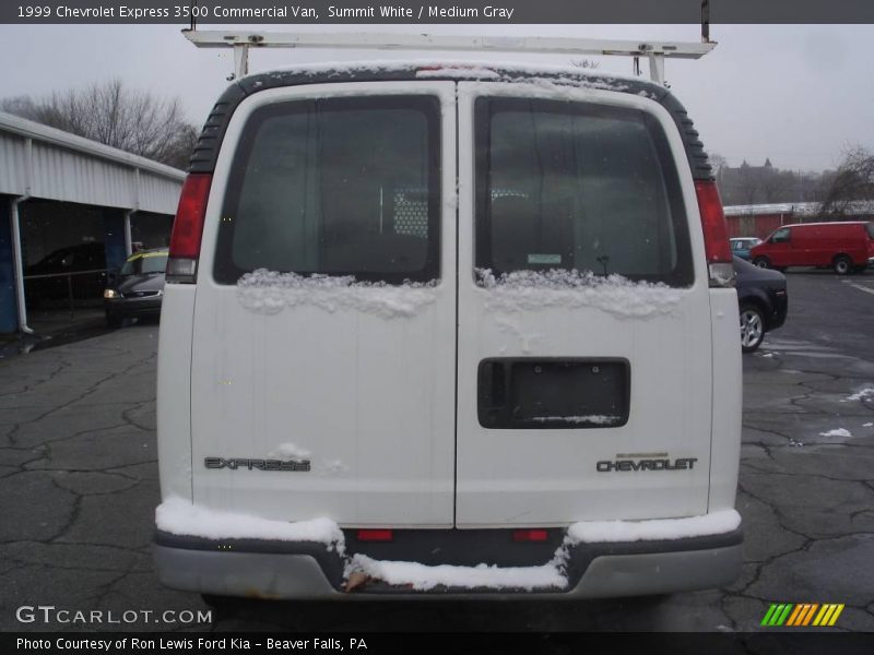 Summit White / Medium Gray 1999 Chevrolet Express 3500 Commercial Van