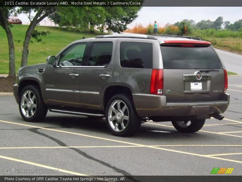 Mocha Steel Metallic / Cashmere/Cocoa 2011 Cadillac Escalade Luxury AWD