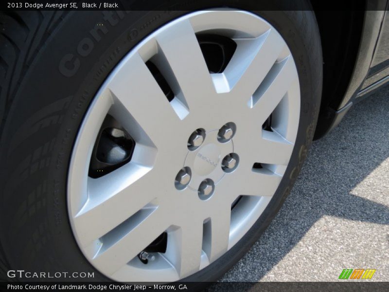 Black / Black 2013 Dodge Avenger SE