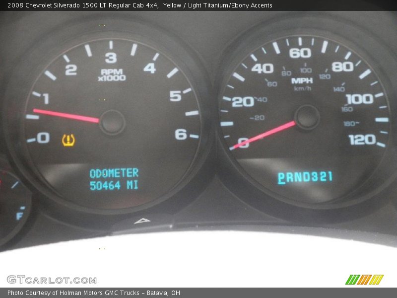 Yellow / Light Titanium/Ebony Accents 2008 Chevrolet Silverado 1500 LT Regular Cab 4x4