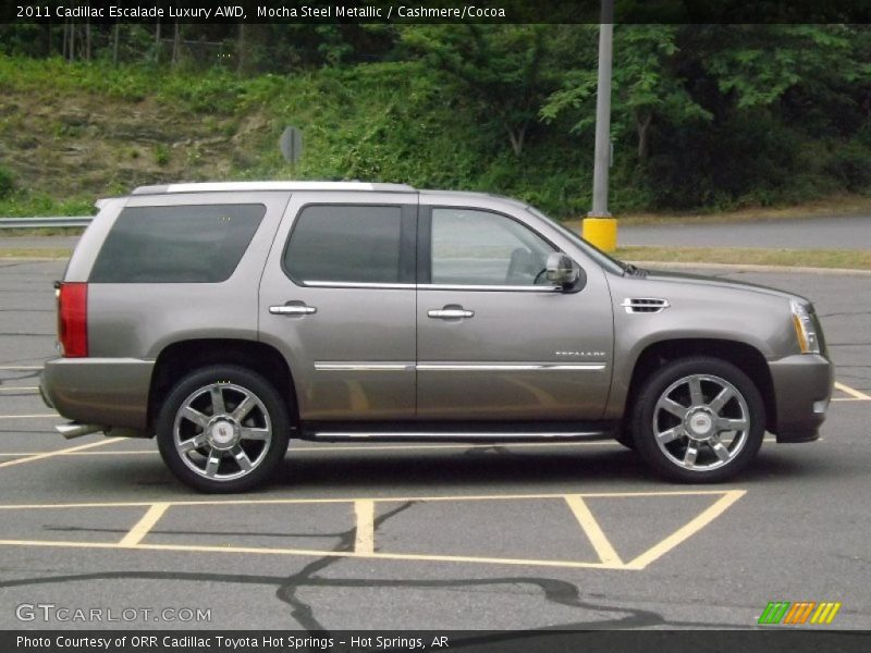 Mocha Steel Metallic / Cashmere/Cocoa 2011 Cadillac Escalade Luxury AWD