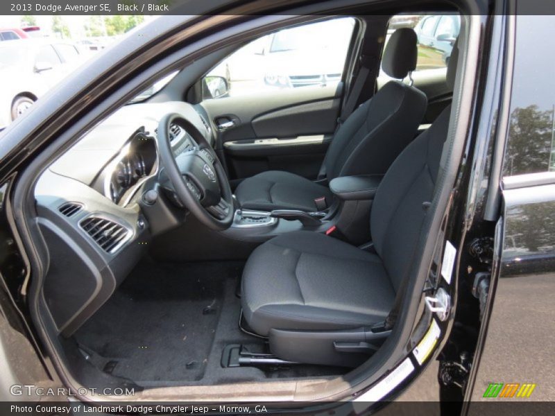 Black / Black 2013 Dodge Avenger SE