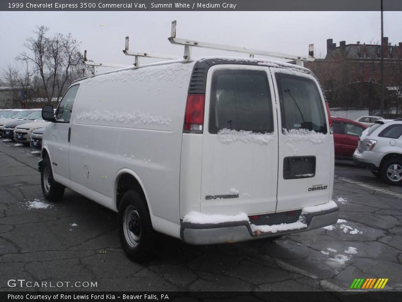 Summit White / Medium Gray 1999 Chevrolet Express 3500 Commercial Van