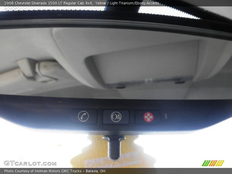 Yellow / Light Titanium/Ebony Accents 2008 Chevrolet Silverado 1500 LT Regular Cab 4x4