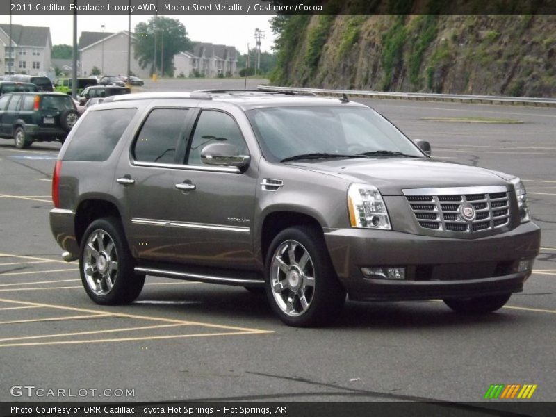 Mocha Steel Metallic / Cashmere/Cocoa 2011 Cadillac Escalade Luxury AWD