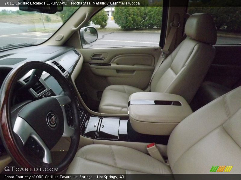 Mocha Steel Metallic / Cashmere/Cocoa 2011 Cadillac Escalade Luxury AWD