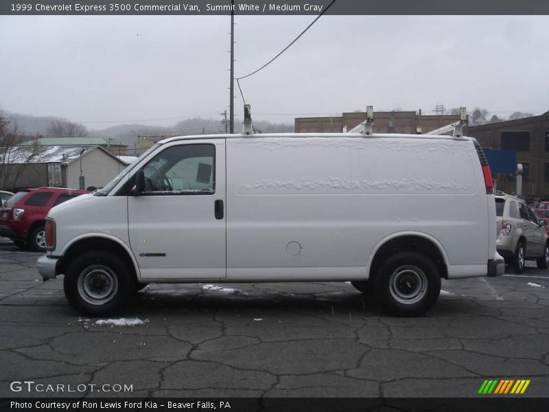 Summit White / Medium Gray 1999 Chevrolet Express 3500 Commercial Van