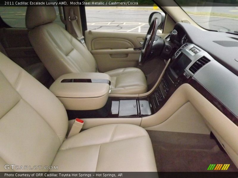 Mocha Steel Metallic / Cashmere/Cocoa 2011 Cadillac Escalade Luxury AWD